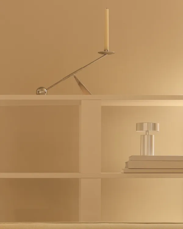 Interconnect Lysestage Lille Rustfrit Stål