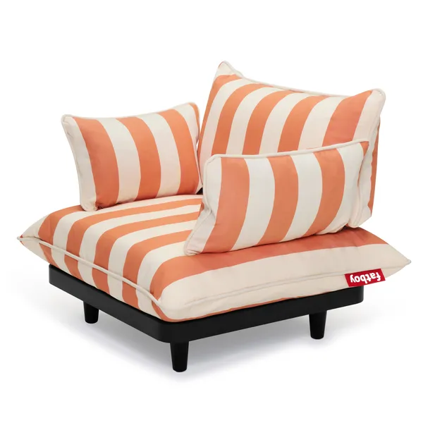 Paletti Lænestol Orange / Creme