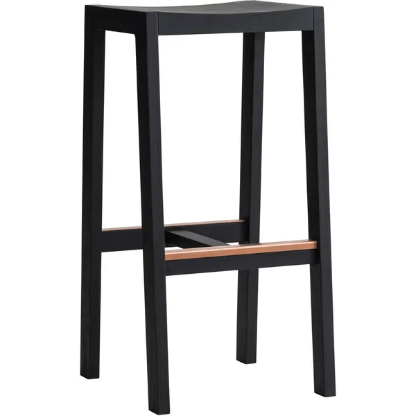 016 Maasto Barstol 75 cm Sort