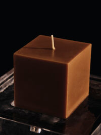 Burren Blockljus Brons Small
