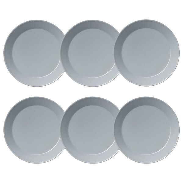 Teema Tallerken 26 cm Pearl Grey 6 Stk