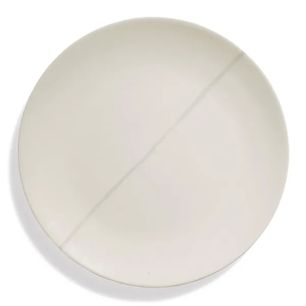 Zuma Plate Medium 28 cm Salt