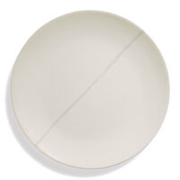 Zuma Plate Medium 28 cm Salt