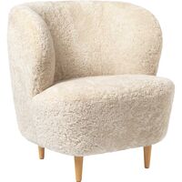 Stay Loungestol Fåreskind Offwhite/Eg