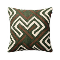 Gujarat Kuddfodral 50x50 cm Taupe/Cactus Green