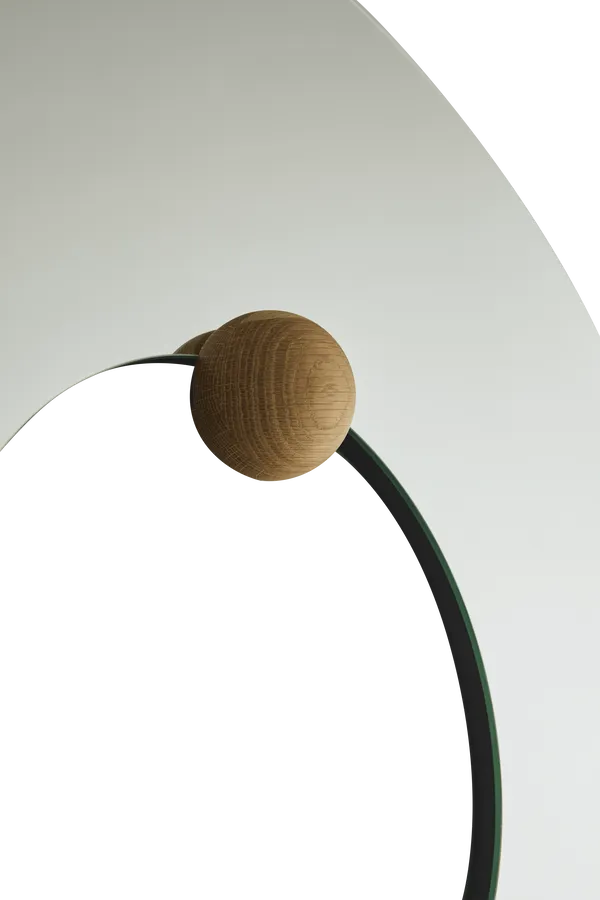 Castellum Seinäpeili Ø80 cm Öljytty Tammi
