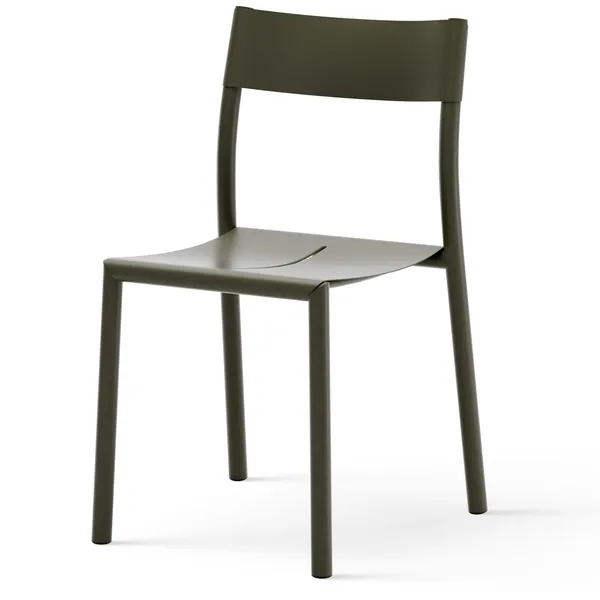 May Chair Outdoor Steel Dark Green