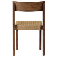 Mauro Tuoli Dark Stained Oak / Paper Cord