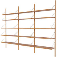 Library Hylle 185x2455 cm Eik