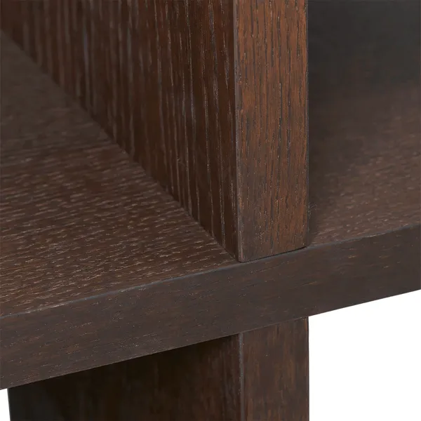 Kona Kirjahylly 3x2 Dark Stained