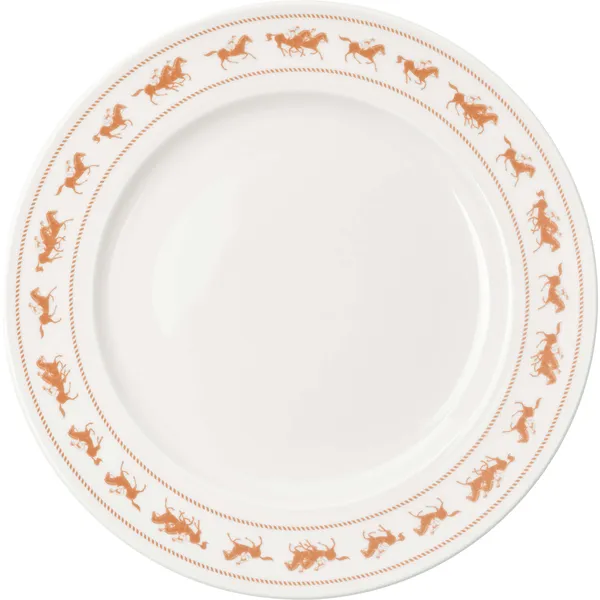 Saloon Tallerken 27 cm 2-pak Hvid