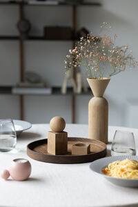 Twist Salt And Pepper Set Oak