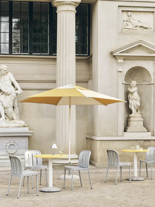 Terrazza Parasol Hexagon Off-white / Ochre