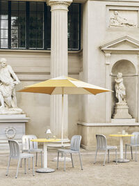 Terrazza Parasol Hexagon Off-white / Ochre