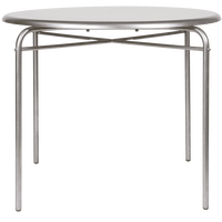 Petit Rond Bord Rustfrit Stål Ø90 cm