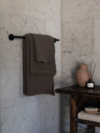 Nella waffle Håndklæde 70X140 cm Taupe