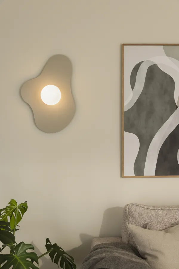 Illusion Væg-/Loftslampe Beige