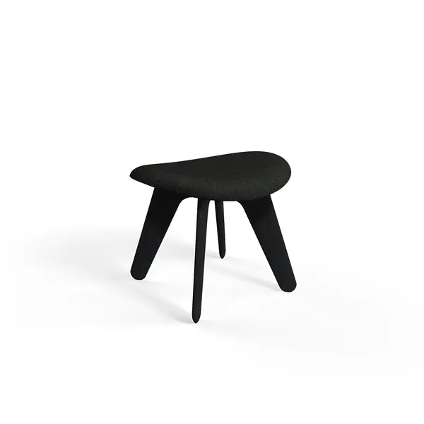 Slab Ottoman Svart / Hallingdal 180