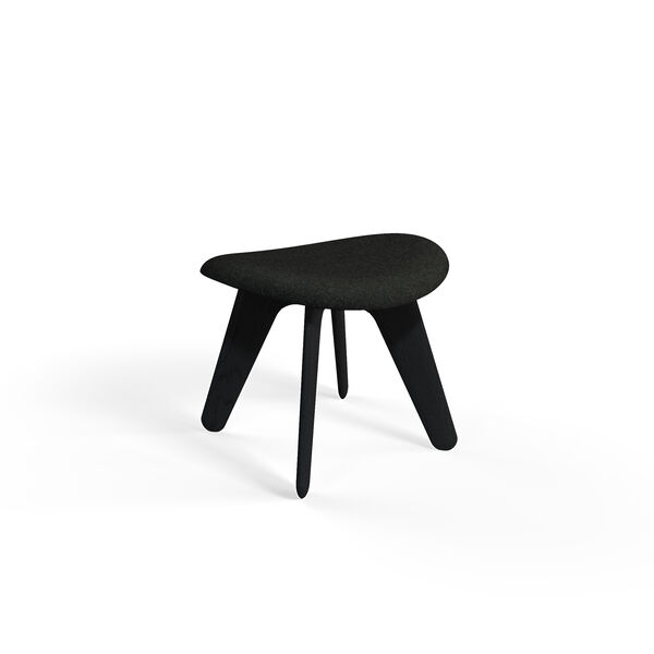 Slab Ottoman Svart / Hallingdal 180