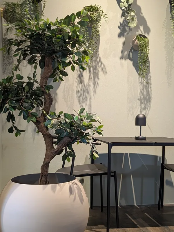 Luceo Bordlampe Bærbar Sort