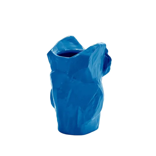 After Midnight Owl vase M Blue