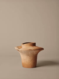 Evio Vase H22 cm Burnt Umber