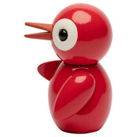 Grateful Spring Bird Trefigur 65 cm Rød