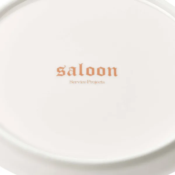 Saloon Tallerken 22 cm 2-pak Hvid
