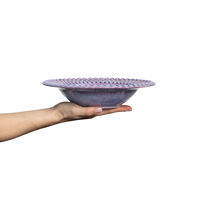 Bubbles Suppetallerken 25 cm Lilla