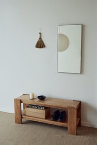 Beam Bænk 112 cm Deep Brown