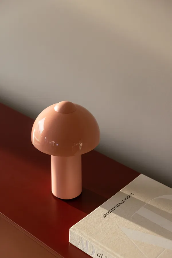 Buddy Bordlampe Bærbar Blush