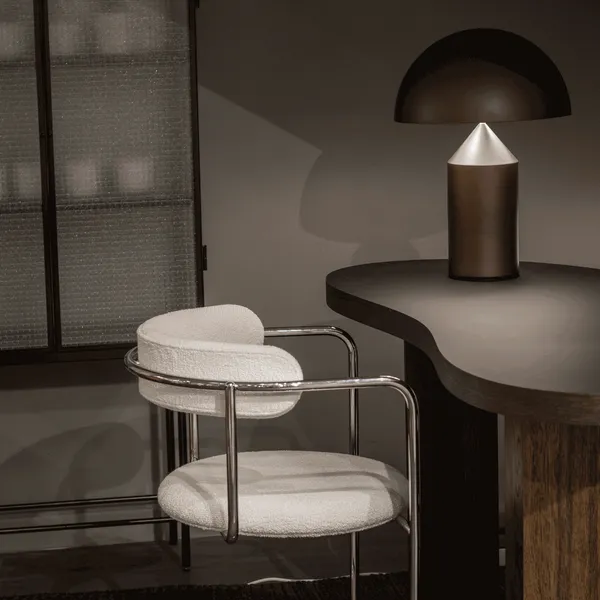 Atollo 238 Bordlampe 35 cm Satin Bronze