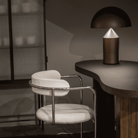 Atollo 238 Bordlampe 35 cm Satin Bronze