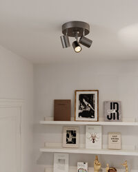 Correct 3 Spotlight Steel Grey