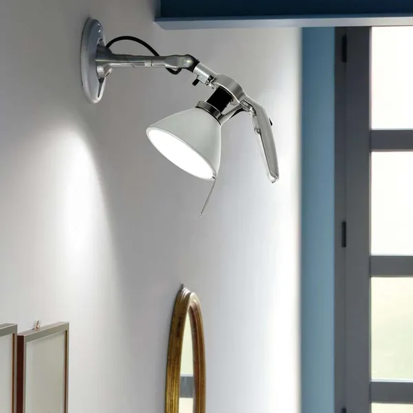 Fortebraccio Vegglampe hvit