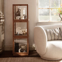 Miru Glassmonter Dark Stained Oak