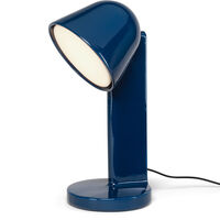 Céramique Down Bordlampe Navy Blue