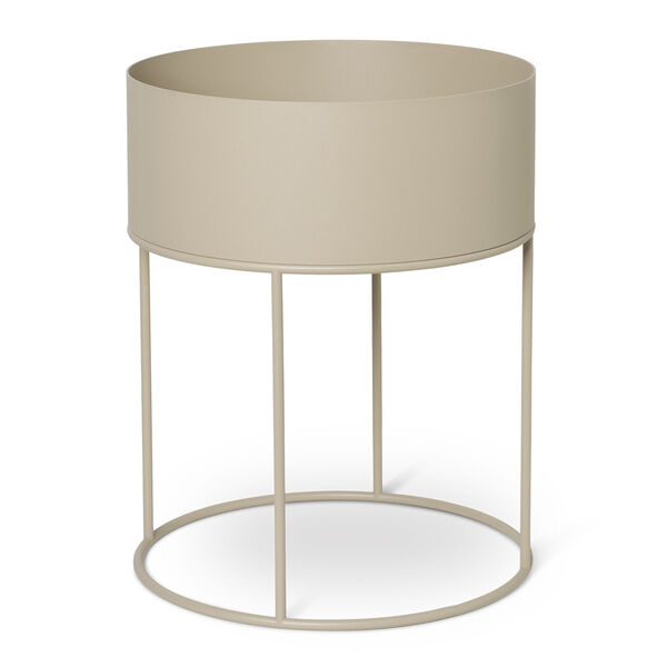 Plant Box Round Cashmere