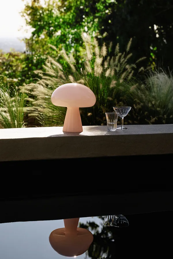 Obello Bordslampa Portabel Powder Pink