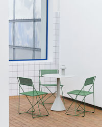 X-Line Stol Pulverlackerat Stål / Leek Green