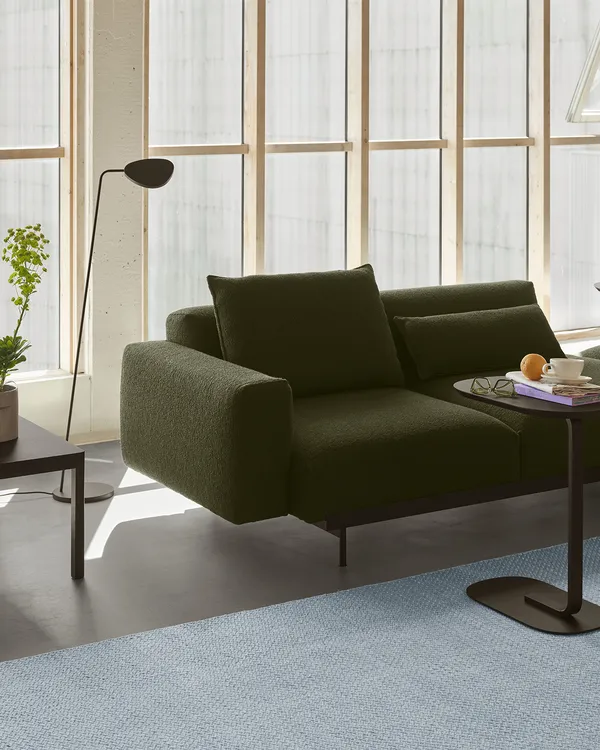 Leaf Gulvlampe Sort