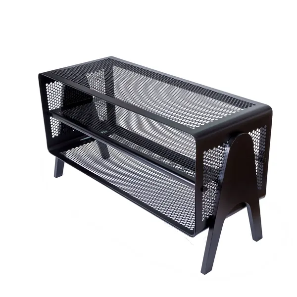 Floor Skohylle 92x35x50 cm Svart