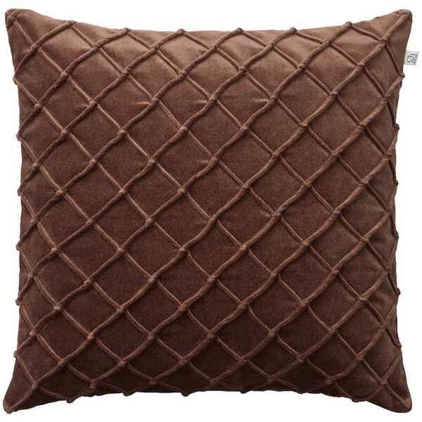 Deva Cushion Cover 50x50 cm Brown
