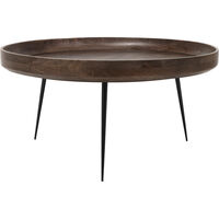 Bowl Sofabord Sirka Gråbejdset Mangotræ 75 cm