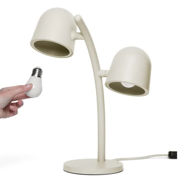 Little Lebow Table Lamp White