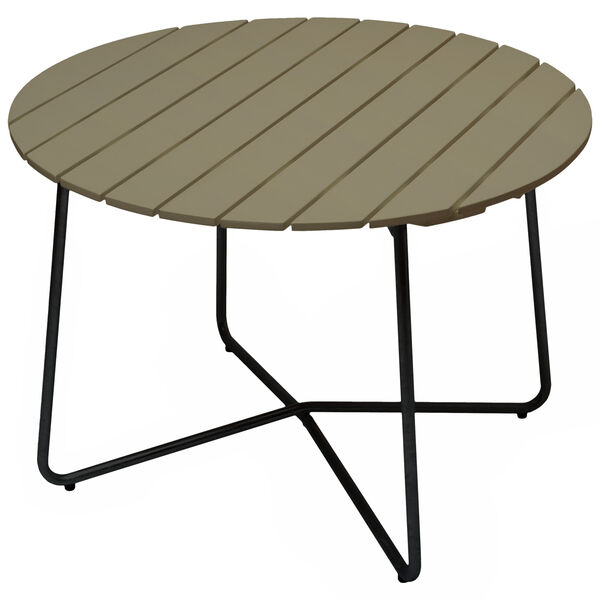 9A Bord Ø100 cm Lysegrønn / Sort