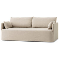 Offset Sofa 2-seters Avtagbar Stopning Logan Sand