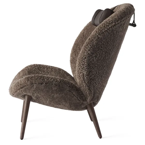 466 Lodge Loungestol Lackad Mörk Ek / Curly 07