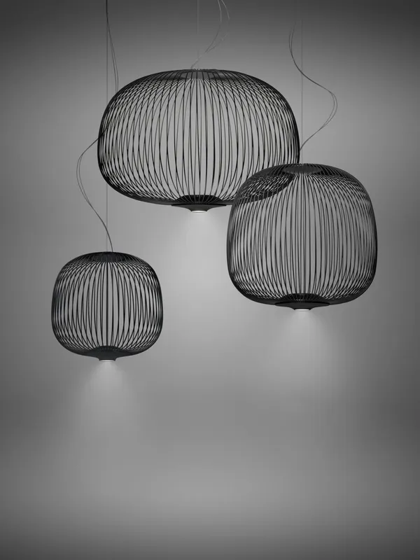 Spokes 2 Piccola Pendel MyLight Sort