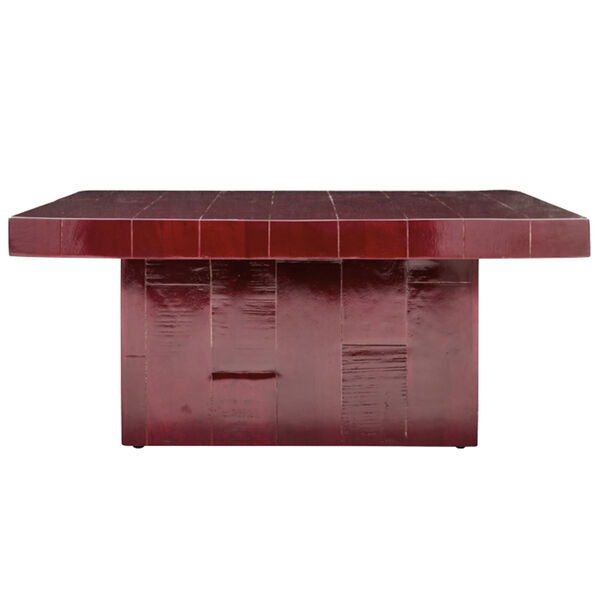 Brick Sofabord 100x100 cm Rødt